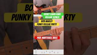 Punky Reggae Party Bob Marley Bass tabs [upl. by Cherilyn]