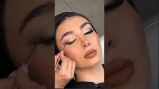 Cat eye Cocktail party Makeuplook shortsvideo ytshorts shorts cateye makeuptutorial [upl. by Goodwin398]