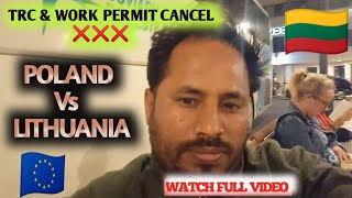 LITHUANIA 🇱🇹 BIG UPDATE  WORK VISA amp WORK PERMIT APPOINTMENT [upl. by Kciderf]