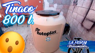 Tinaco Rotoplas quotNueva Generacionquot de 800 Litros  Review Accesorios Tips y MAS 🔥 [upl. by Arah608]