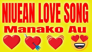 NIUEAN LOVE SONG  MANAKO AU NiueIsland Polytube [upl. by Nedaj]