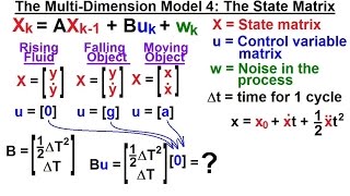 Special Topics  The Kalman Filter 10 of 55 4 The Control Variable Matrix [upl. by Yna653]