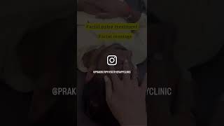 Facial massage for facial palsy facial nervepalsyphysiotherapycenter ial [upl. by Trebuh]