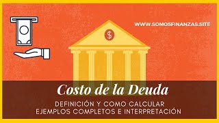 Costo de la Deuda ANTES y DESPUES de Impuestos ► Ejercicios Resueltos Fórmula e Interpretación [upl. by Eyahsal]