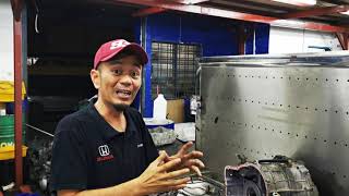 GEARBOX CVT MANJA Steel Belt Boleh Putus Kalau Tak Jaga Servis  Toyota Wish K311 [upl. by Sherj]