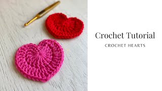 Crochet Heart Tutorial [upl. by Harte]