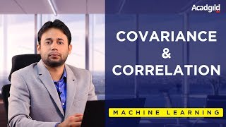 Covariance amp Correlation Coefficient  Covariance and Correlation Examples  Machine Learning Course [upl. by Nnylaf776]