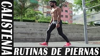 Rutinas de Piernas para Principiantes  ¡Continúa el Reto  Calistenia y Street Workout [upl. by Ainoet]