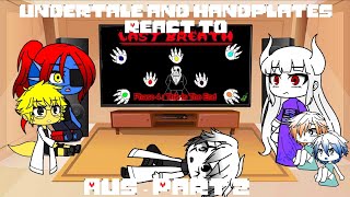 Undertale and Handplates React to  AUs  Part 2  Gacha Club My AU [upl. by Kordula510]