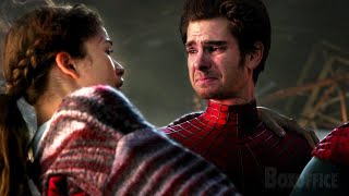 Andrew Garfields Peter saves MJ  SpiderMan No Way Home  CLIP 🔥 4K [upl. by Albin40]