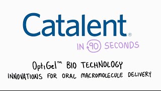 OptiGel® Bio Technology  Catalent in 90 Seconds [upl. by Itisahc]