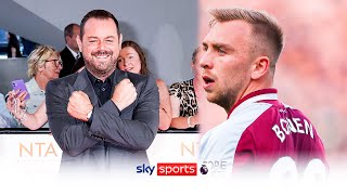 Jarrod Bowen reveals Danny Dyer is on his case EVERY week 🤣 [upl. by Roxie]