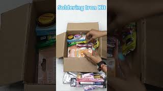 Unboxing of 25 Watt Soldering Iron Kit  25W Soldering Iron  25 W Electric Soldering Iron Kit [upl. by Guillemette529]