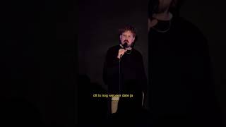 Kerstliefde met collega  Sjoerd Jansen ComedyClubHaug echtlachen standupcomedy funny [upl. by Romilly605]