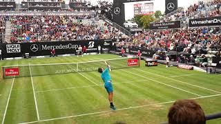 Roger Federer highlights vs Mischa Zverev  Mercedes Cup 2018 [upl. by Strickland]