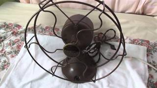 1927 electrex vintage electric fan [upl. by Elyr]