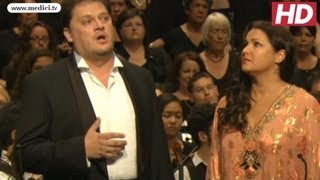 Anna Netrebko and Aleksandrs Antonenko  Verdi Otello Act I  Verbier Festival 2013 [upl. by Inahpets875]