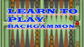 How To Play BACKGAMMON Super Easy LESSON pt 2 [upl. by Leicester]