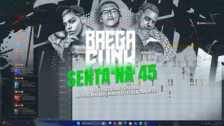 BASE DE BREGA FUNK 2025  SENTA NA 45  FL STUDIO REMAKE [upl. by Grunenwald]