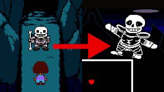 Undertale mas o Sans toma o lugar da Undyne [upl. by Vanhook732]