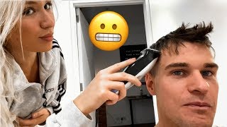 I Let My Girlfriend Cut My Hair Quarantine Vlog [upl. by Adieren]