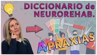 📚 ¿QUÉ son las APRAXIAS 4 TIPOS y cómo ABORDARLAS  13  DICCIONARIO de NEURORREHABILITACIÓN [upl. by Assiluy]