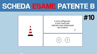 SCHEDA ESAME PATENTE B 2024 10 [upl. by Dreda]