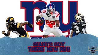 Tyrone Tracy Jr Is The Giants Franchise RB [upl. by Zoila]