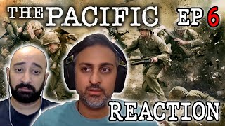 The Pacific  Episode 6  Peleliu Airfield  REACTION [upl. by Oruhtra916]