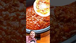 Italian ragu sauce recipe SlowCookingFireplace Upcoming shorts [upl. by Siravaj]