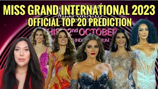 Miss Grand International Preliminary Competition  Final Top 20 [upl. by Lyrem]