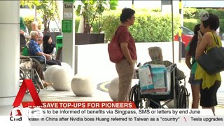 About 300000 Pioneer Generation seniors to receive MediSave topups of up to S1100 in July [upl. by Ronal]