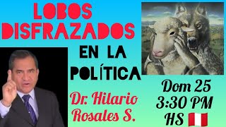 LOBOS DISFRAZADOS DE OVEJAS EN LA POLÍTICA PERUANA DR HILARIO ROSALES LO CUENTA TODO [upl. by Bascomb188]