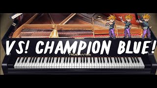 Pokemon  RedBlueYellow  Champion Battle Full Solo Piano New HD Audio 2021 Cover [upl. by Cordalia78]