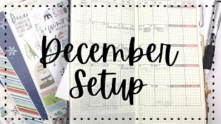 December Planner Setup  Hobonichi Weeks  Cocoa Daisy [upl. by Valer]