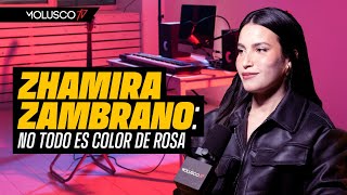 Zhamira Zambrano Pel3as con Jay Wheeler  “Querían raptar a mi papá”  Aguantar HT3 De las redes [upl. by Ilahtan]