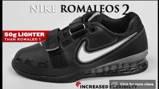 Weightlifting shoes and Nike Romaleos 2 Review [upl. by Richer]