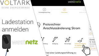 Wie melde ich eine Ladestation beim Netzbetreiber Westnetz an [upl. by Eardna]