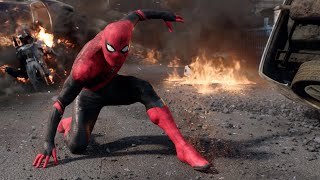 SpiderMan Far From Home 2019  SpiderMan Vs Drones  Movie Clip HD [upl. by Ibloc]