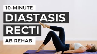 10 Minute Abs After Baby 8 Diastasis Recti Safe Ab Exercises [upl. by Balmuth]