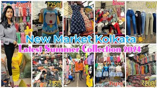 New Market Latest Summer Collection 2024  Esplanade Summer Shopping  New Market Kolkata [upl. by Hafinah]