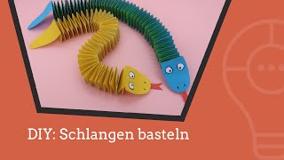 DIY eine Schlange basteln [upl. by Leroj493]