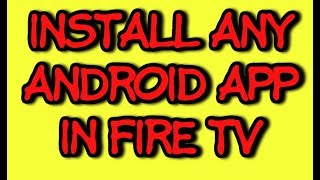 Installing Any Play store app on Fire stick Tv directly from Android phone [upl. by Etireugram]