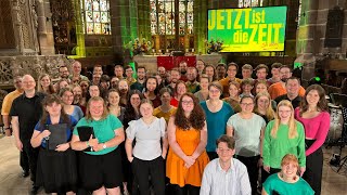 Jugendchor beim Ökumenischen Gottesdienst auf dem Evangelischen Kirchentag in Nürnberg [upl. by Annah]