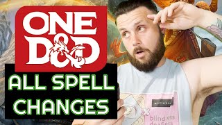 ALL Spell changes in One DampD So far [upl. by Cheslie]