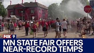 Handling the heat at the Minnesota State Fair [upl. by Ecirted373]