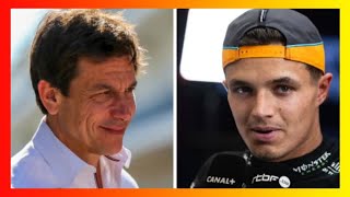 Toto Wolff reveals how Lewis Hamilton wrecked Mercedes plans to sign Lando Norris [upl. by Enutrof]