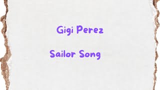 Gigi Perez Sailor Song lyrical music lyrics beats remix lyrics pop popular  YouTube Music [upl. by Formenti]