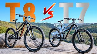 Polygon Siskiu T7 vs T8  Which Is The BEST Value Trail MTB [upl. by Sidoeht15]