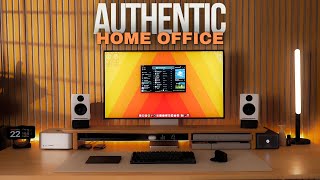 Authentic Home Office Tour 2024 Modern Home Office [upl. by Melia]